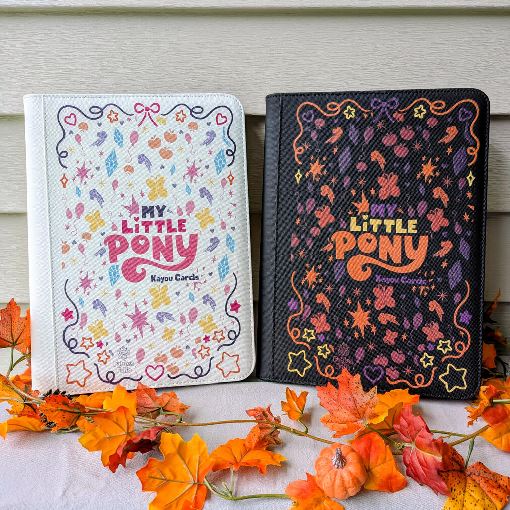 my little pony card binders mane 6 nightmare night for kayou card game