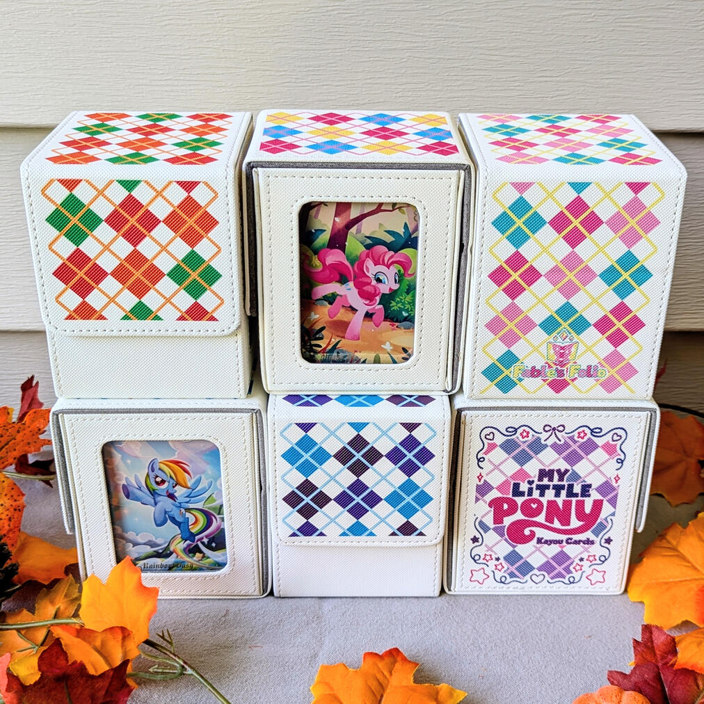 command deck boxes for my little pony kayou card game